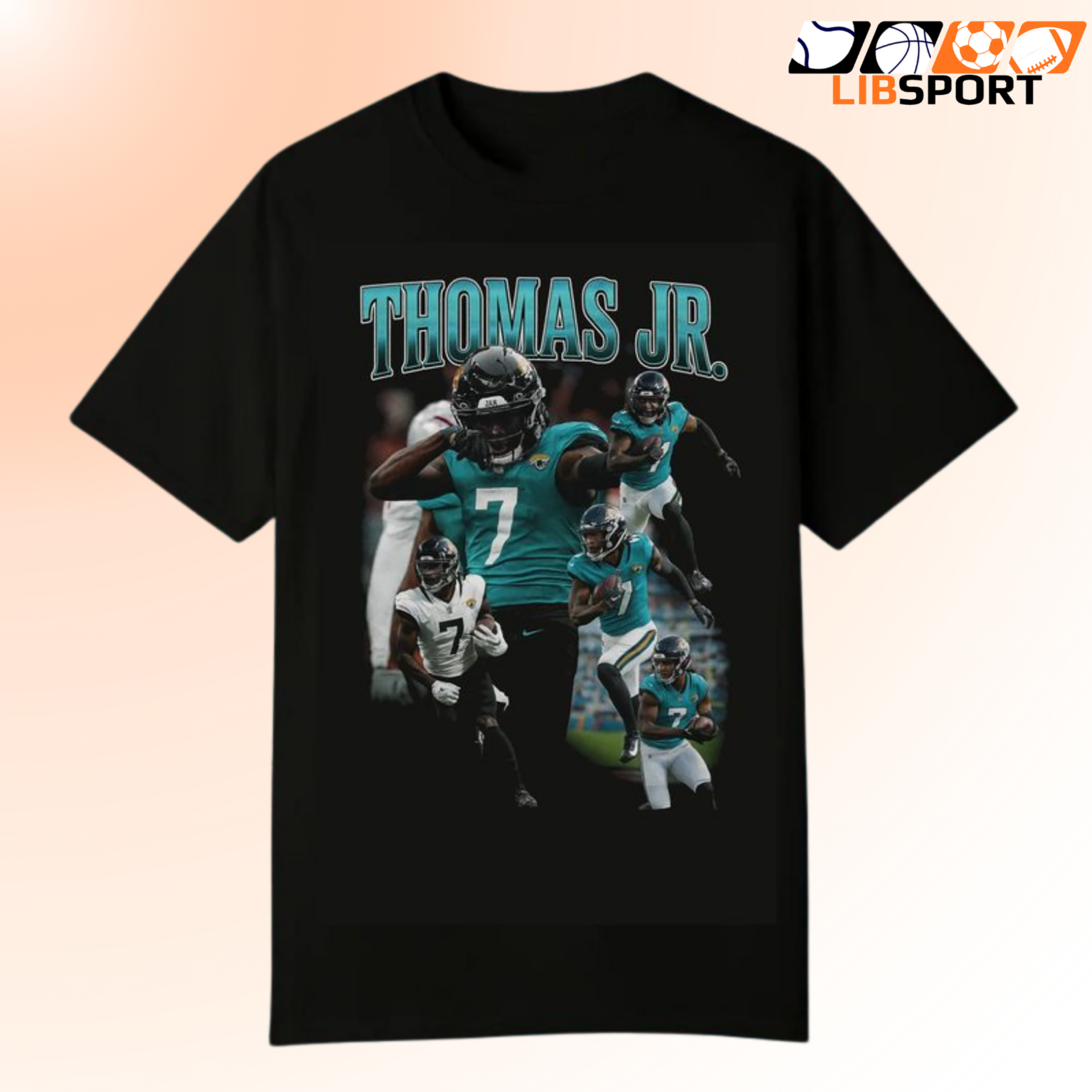 Brian Thomas Jr Shirt, Jacksonville Jaguars T-Shirt, Vintage Nfl Tee